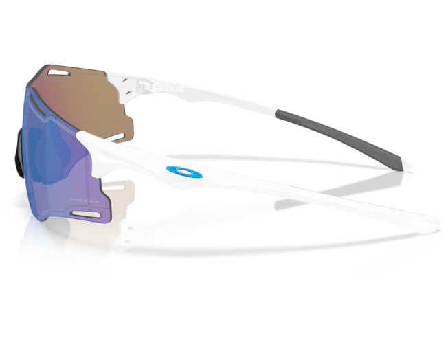 Päikeseprillid OAKLEY Cybr Zero Polished White Prizm Sapphire