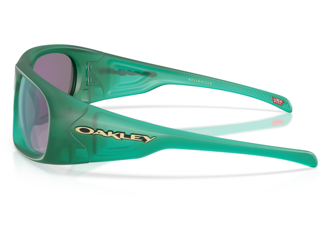 Päikeseprillid OAKLEY Belleville Matte Transparent Viridian Prizm Jade