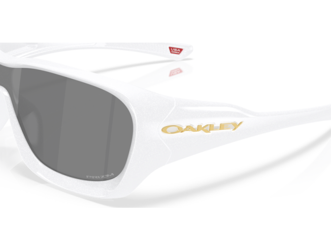 Päikeseprillid OAKLEY De la salle Pearl White Prizm Black