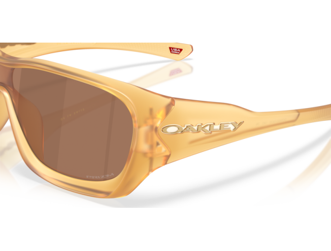 Päikeseprillid OAKLEY De la salle Matte Trans Light Curry ​Prizm Tungsten