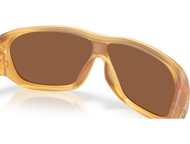 Päikeseprillid OAKLEY De la salle Matte Trans Light Curry ​Prizm Tungsten