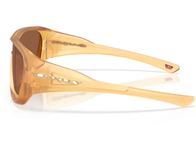 Päikeseprillid OAKLEY De la salle Matte Trans Light Curry ​Prizm Tungsten