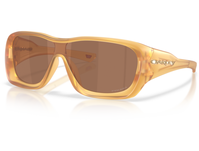 Päikeseprillid OAKLEY De la salle Matte Trans Light Curry ​Prizm Tungsten
