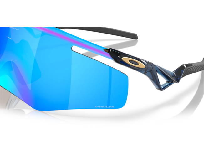 P&auml;ikeseprillid OAKLEY QTMN Kato Transparent Stonewash Prizm Sapphire