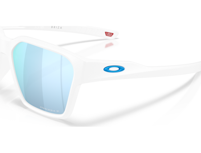 P&auml;ikeseprillid Oakley Briza White Prizm Deep Water Polarized