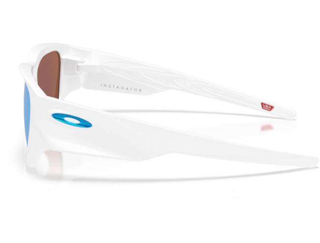 P&auml;ikeseprillid Oakley Instagator Matte White Prizm Deep Water Polarized