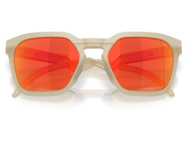 P&auml;ikeseprillid OAKLEY HSTN SQ Matte Sand Prizm Ruby Polarized