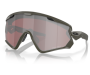 Päikeseprillid OAKLEY Wind Jacket 2.0 Matte Olive Prizm Snow Black Iridium