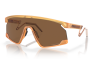 Päikeseprillid OAKLEY BXTR Metal Matte Transparent Light Curry Prizm Bronze