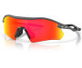 Päikeseprillid OAKLEY Radar Plate Matte Carbon Prizm Ruby